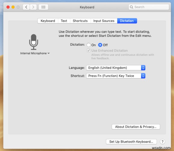 วิธีตั้งค่าและใช้งาน MacOS Dictation