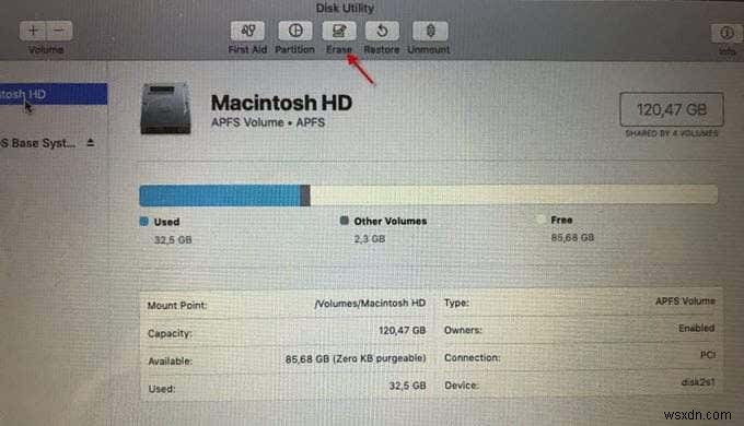 วิธีการฮาร์ดรีเซ็ตคอมพิวเตอร์ Mac OS X และติดตั้งระบบปฏิบัติการใหม่