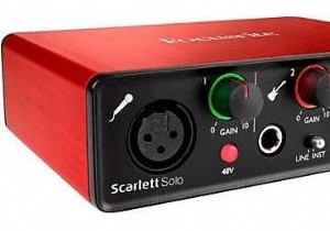 วิธีการบันทึกเครื่องดนตรีผ่านอินเทอร์เฟซเสียงใน Mac OS X