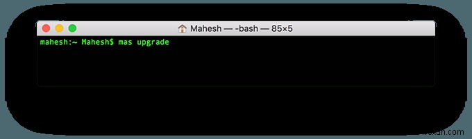วิธีอัปเดตแอป Mac OS X และ Mac จากเทอร์มินัล