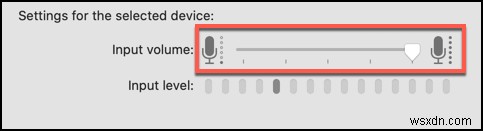 ใช้อินพุตเสียงแบบ Line In บน Mac