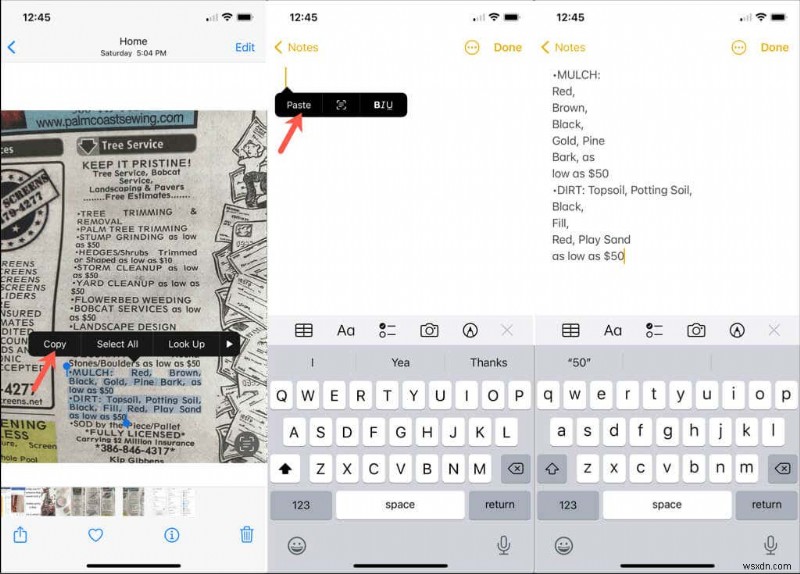 Live Text บน iPhone, iPad และ Mac คืออะไร