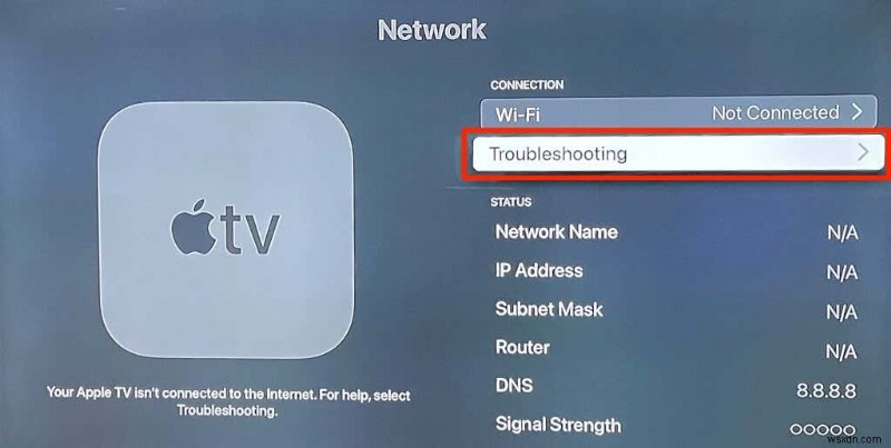 แก้ไข:Apple TV ไม่เชื่อมต่อกับ Wi-Fi