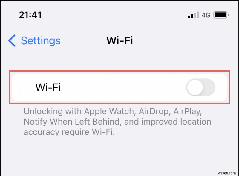 15 แก้ไขเมื่อ iOS เชื่อมต่อกับ Wi-Fi แต่ไม่มีอินเทอร์เน็ต