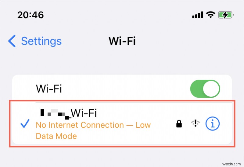 15 แก้ไขเมื่อ iOS เชื่อมต่อกับ Wi-Fi แต่ไม่มีอินเทอร์เน็ต