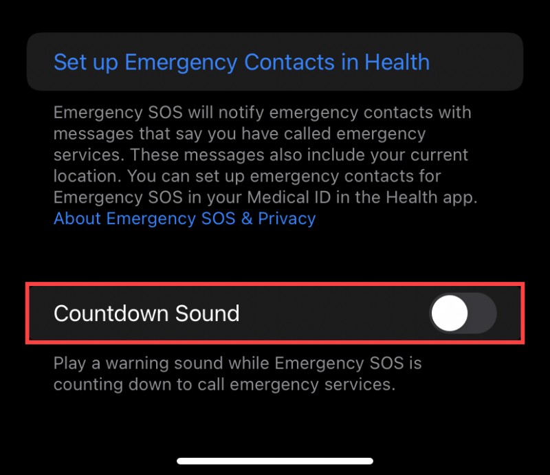 วิธีตั้งค่าการโทรฉุกเฉิน SOS และผู้ติดต่อฉุกเฉินใน iOS