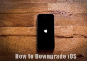 วิธีการดาวน์เกรด iOS