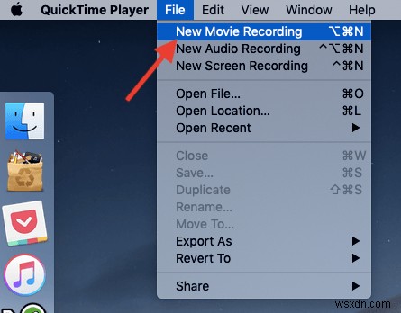 วิธีการสร้าง Screencast ของ iPhone ด้วย Quicktime