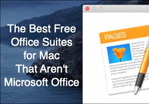 8 ชุด Office ฟรีที่ดีที่สุดสำหรับ Mac ที่ไม่ใช่ Microsoft