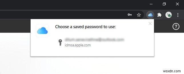 ส่วนขยาย Chrome รหัสผ่าน iCloud:วิธีใช้งาน