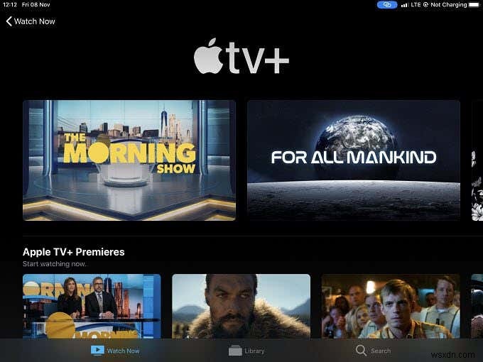 การเริ่มต้นใช้งาน Apple TV+