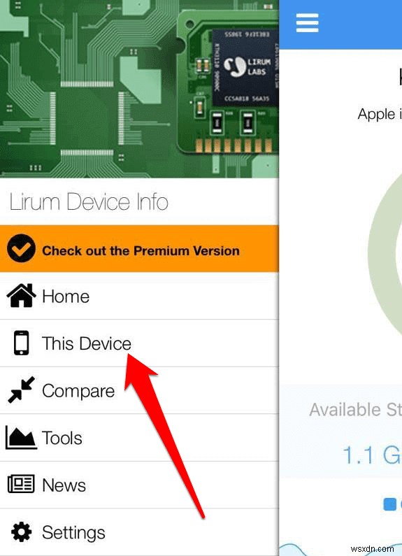 การตรวจสอบ RAM, CPU และการใช้งานแบตเตอรี่บน iPhone ของคุณ