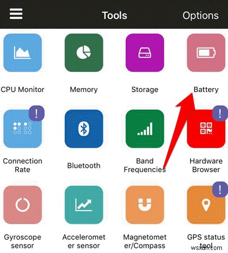 การตรวจสอบ RAM, CPU และการใช้งานแบตเตอรี่บน iPhone ของคุณ