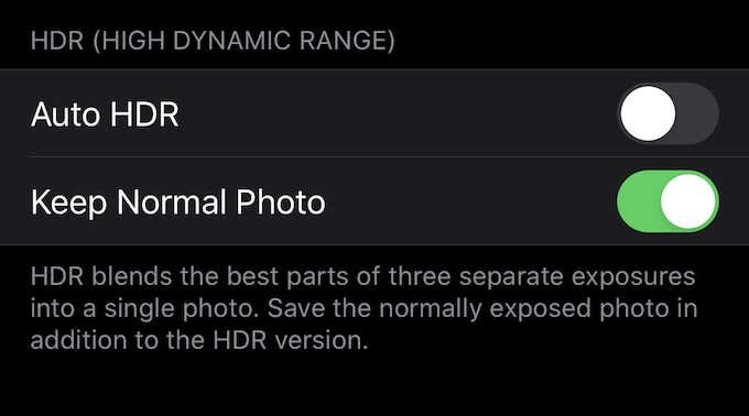 HDR บนกล้อง iPhone คืออะไร