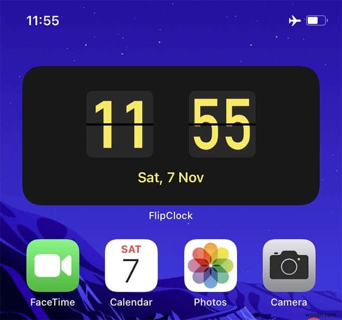 10 วิดเจ็ตนาฬิกาที่ดีที่สุดสำหรับหน้าจอหลักของ iPhone