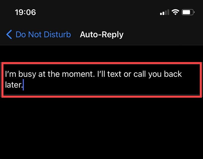 วิธีตั้งค่าการตอบกลับข้อความอัตโนมัติบน iPhone