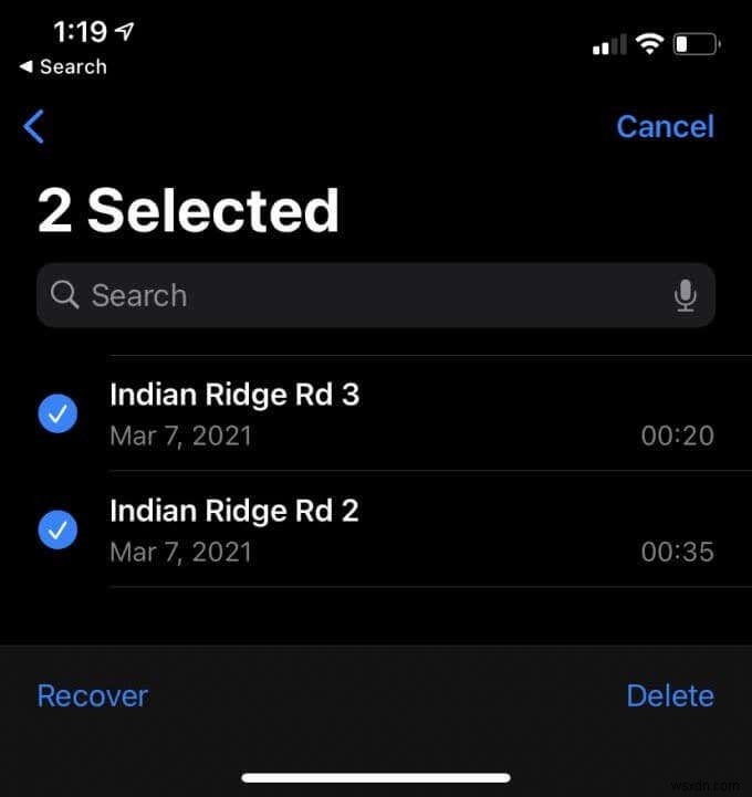ลบบันทึกเสียงบน iPhone โดยไม่ตั้งใจหรือไม่ 4 วิธีในการกู้คืน