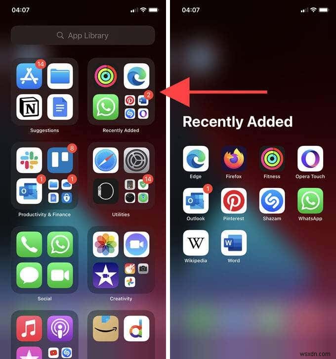 แอพที่ดาวน์โหลดของ iPhone หายไป? ตรวจสอบ App Library 