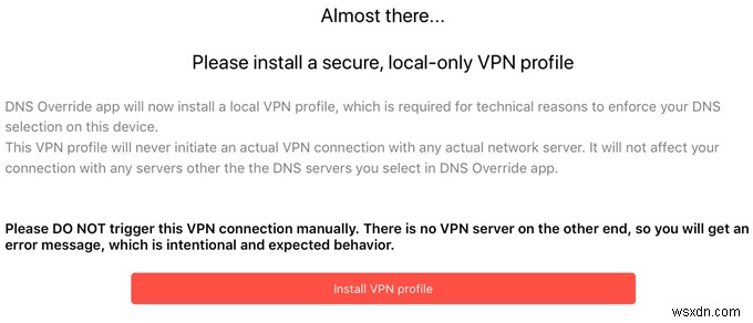 ใช้เซิร์ฟเวอร์ DNS ที่กำหนดเองบน Cellular ใน iOS พร้อมการแทนที่ DNS