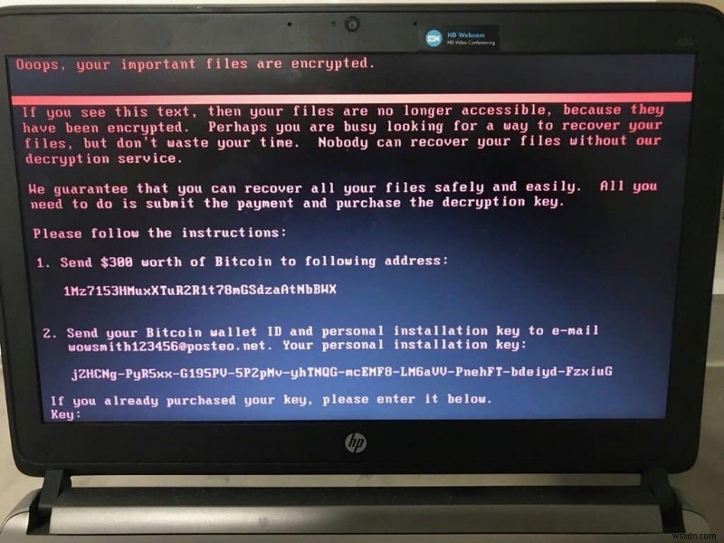 การโจมตี Petya Ransomware:คอมพิวเตอร์ทั่วโลกโจมตีอย่างรุนแรง