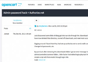 แผงควบคุมการดูแลระบบ OpenCart ถูกบุกรุก – อาการ ช่องโหว่ และการแก้ไข