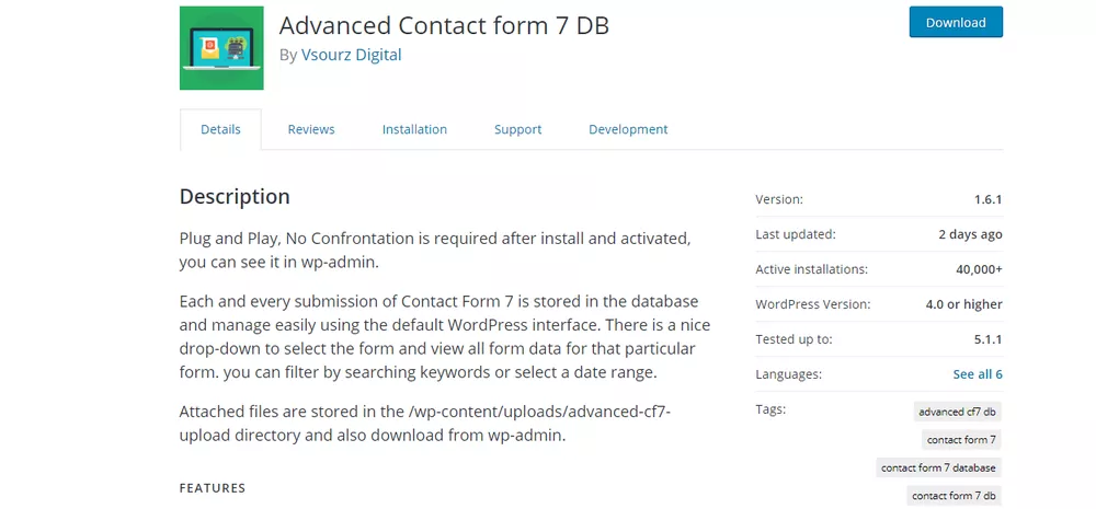 WordPress Plugin Advanced Contact Form 7 DB เสี่ยงต่อ SQLi