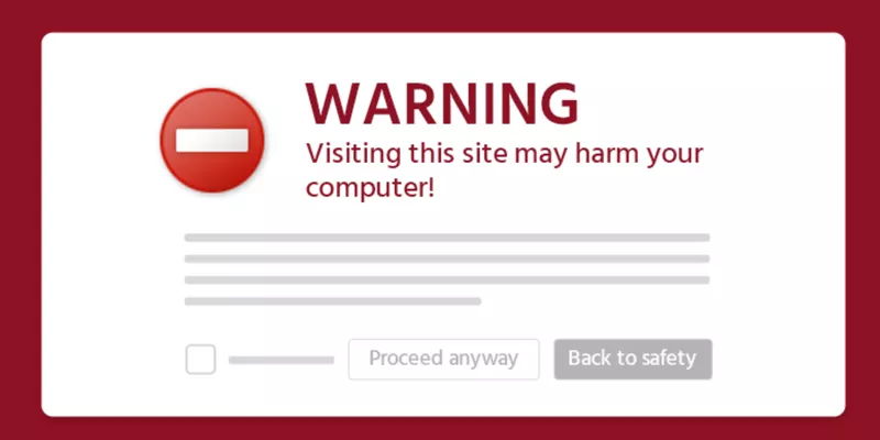 วิธีลบคำเตือน  ไซต์นี้อาจเป็นอันตรายต่อคอมพิวเตอร์ของคุณ 