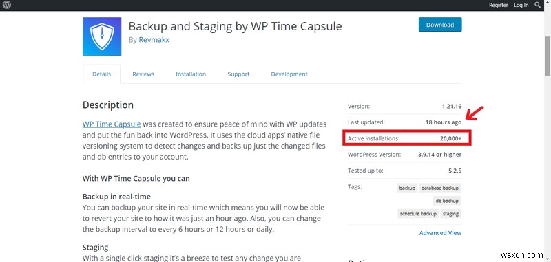 ช่องโหว่ข้ามการตรวจสอบสิทธิ์ใน WP Time Capsule Ver1.21.16