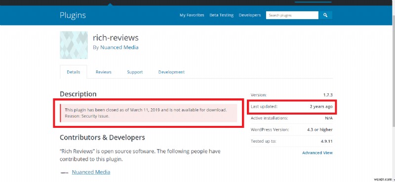WordPress Plugin Rich Review ถูกโจมตี ช่องโหว่ที่ระบุเป็น XSS