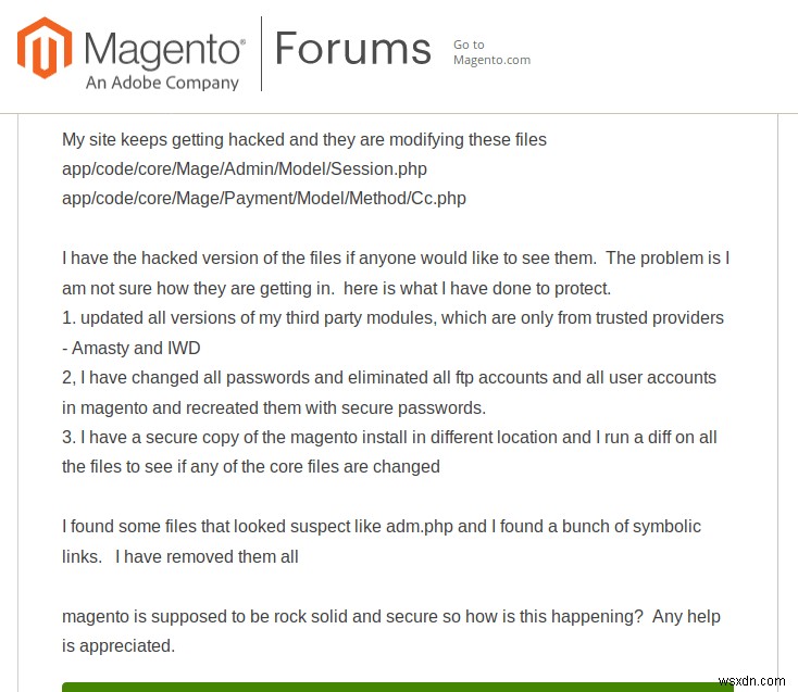 Magento Store ถูกแฮ็ก? คู่มือการกำจัดมัลแวร์ Magento ฉบับสมบูรณ์