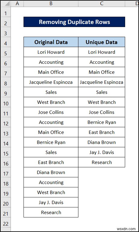 19 เทคนิคการล้างข้อมูลที่เป็นประโยชน์ใน Excel