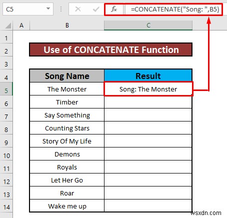 วิธีการเพิ่มข้อความลงในเซลล์ใน Excel (6 วิธีง่ายๆ)