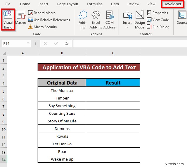 วิธีการเพิ่มข้อความลงในเซลล์ใน Excel (6 วิธีง่ายๆ)