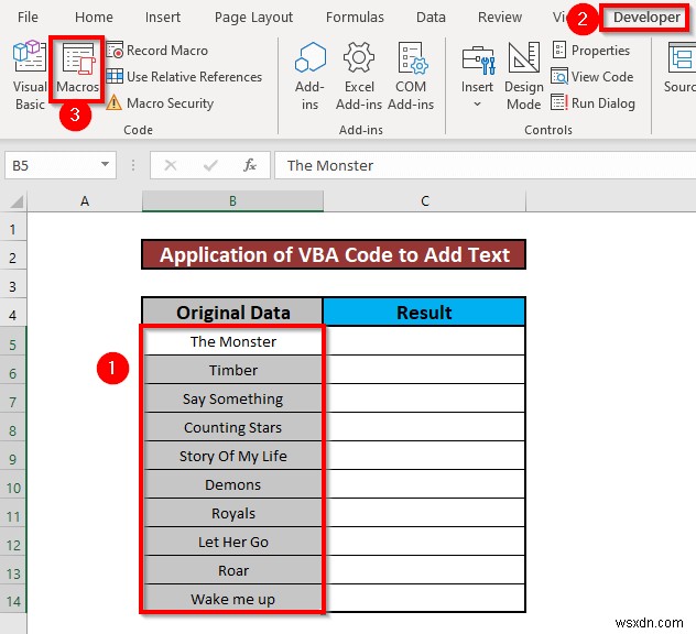 วิธีการเพิ่มข้อความลงในเซลล์ใน Excel (6 วิธีง่ายๆ)