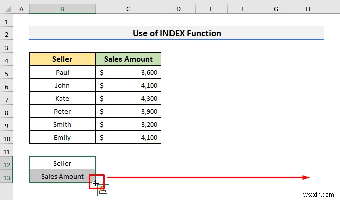 วิธีการเปลี่ยนคอลัมน์แนวตั้งเป็นแนวนอนใน Excel