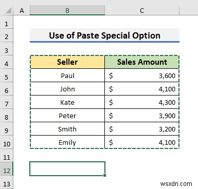 วิธีการเปลี่ยนคอลัมน์แนวตั้งเป็นแนวนอนใน Excel