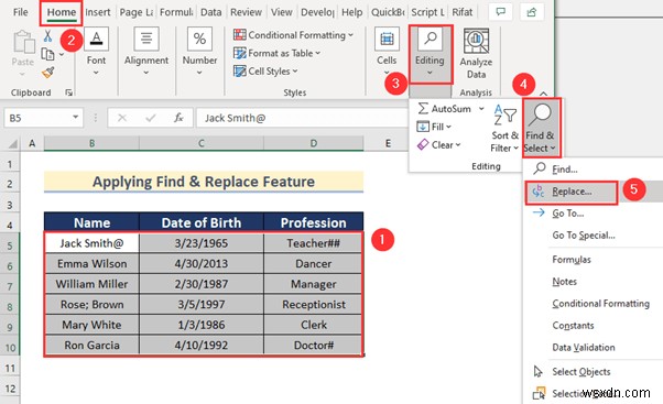 วิธีการล้างข้อมูลอัตโนมัติใน Excel (10 เคล็ดลับง่ายๆ)