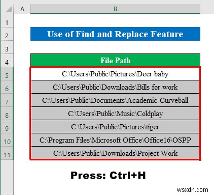 วิธีรับชื่อไฟล์จากเส้นทางใน Excel (6 วิธีง่ายๆ)