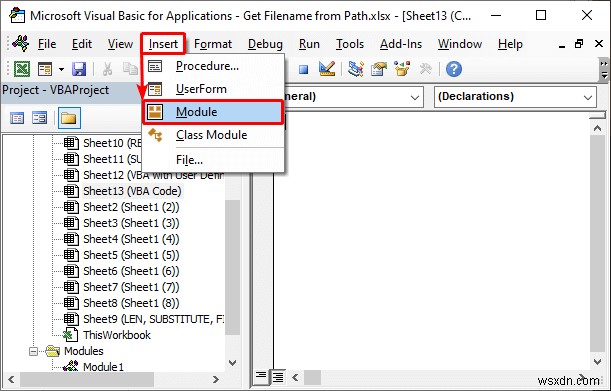 วิธีรับชื่อไฟล์จากเส้นทางใน Excel (6 วิธีง่ายๆ)