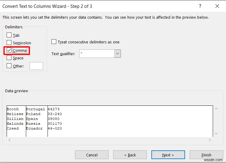 การแยกข้อความใน Excel (8 แอปพลิเคชั่นที่มีประโยชน์) 