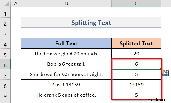 วิธีใช้ Flash Fill ใน Excel (7 ตัวอย่างง่ายๆ) 