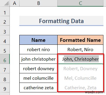 วิธีใช้ Flash Fill ใน Excel (7 ตัวอย่างง่ายๆ) 