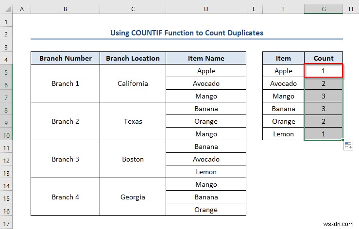 วิธีค้นหาและเน้นรายการที่ซ้ำกันใน Excel (3 วิธีที่มีประโยชน์) 