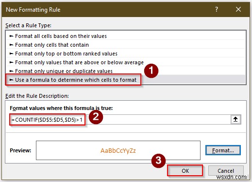 วิธีค้นหาและเน้นรายการที่ซ้ำกันใน Excel (3 วิธีที่มีประโยชน์) 