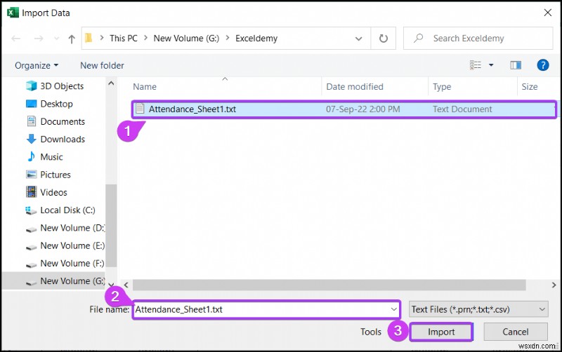 วิธีการนำเข้าไฟล์ข้อความไปยัง Excel (4 วิธีง่ายๆ)