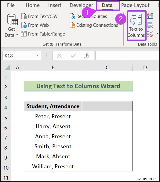 วิธีการนำเข้าไฟล์ข้อความไปยัง Excel (4 วิธีง่ายๆ)