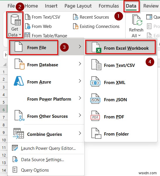 การนำเข้าข้อมูลไปยัง Excel (3 วิธีที่เหมาะสม)