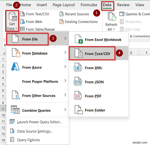 การนำเข้าข้อมูลไปยัง Excel (3 วิธีที่เหมาะสม)