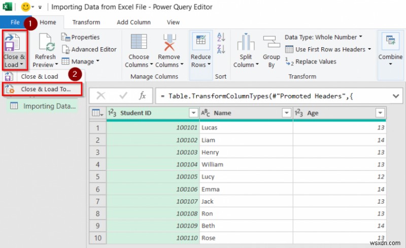 การนำเข้าข้อมูลไปยัง Excel (3 วิธีที่เหมาะสม)