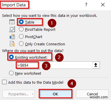 การนำเข้าข้อมูลไปยัง Excel (3 วิธีที่เหมาะสม)